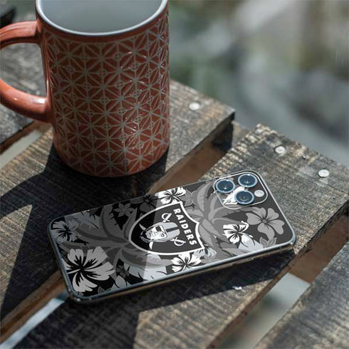 NFL Las Vegas Raiders Tropical Print iPhone 11 Pro Skin