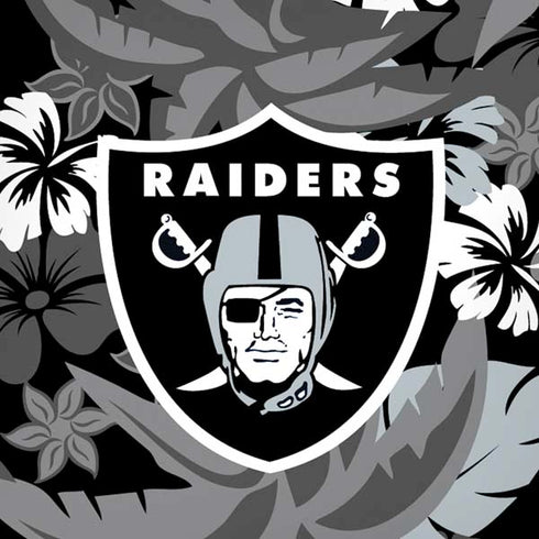 NFL Las Vegas Raiders Tropical Print iPhone XR Pro Case