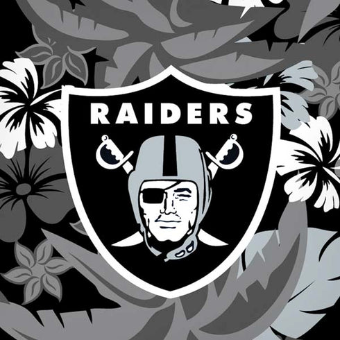 NFL Las Vegas Raiders Tropical Print iPhone XS Max Skin