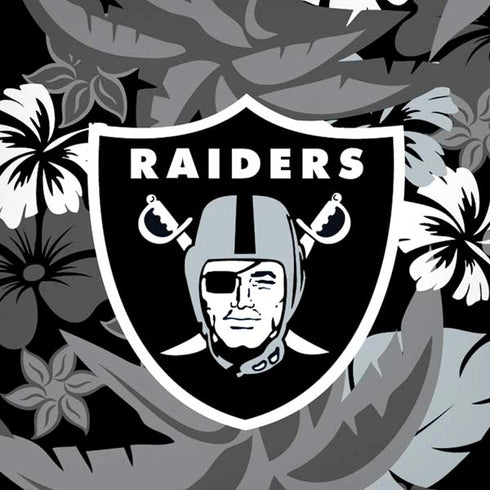 NFL Las Vegas Raiders Tropical Print iPhone XS Pro Case