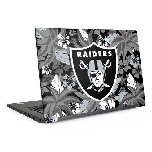 NFL Las Vegas Raiders Tropical Print Dell Latitude Skin
