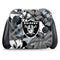 NFL Las Vegas Raiders Tropical Print Nintendo Switch (2017-2021) Joy-Con Controller Skin