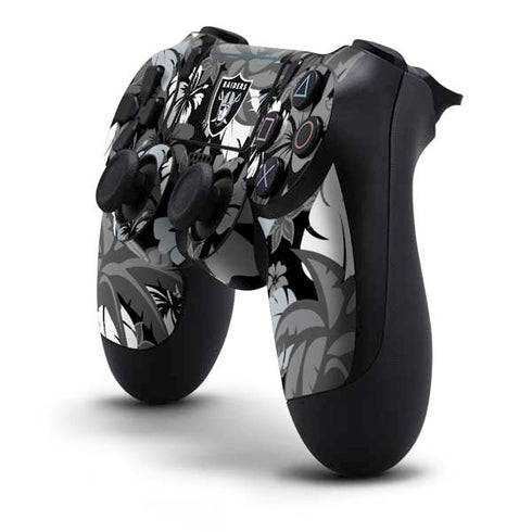 NFL Las Vegas Raiders Tropical Print PS4 Pro/Slim Controller Skin