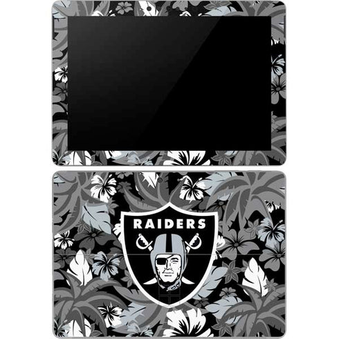 NFL Las Vegas Raiders Tropical Print Surface Go Skin