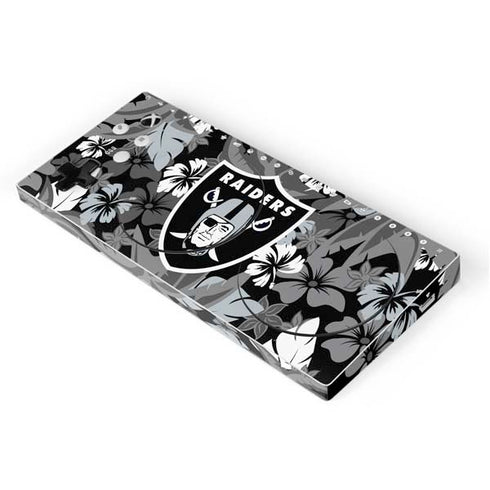 NFL Las Vegas Raiders Tropical Print Xbox Adaptive Controller Skin