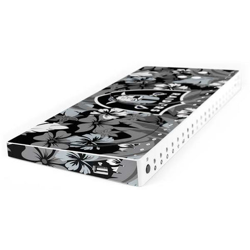 NFL Las Vegas Raiders Tropical Print Xbox Adaptive Controller Skin