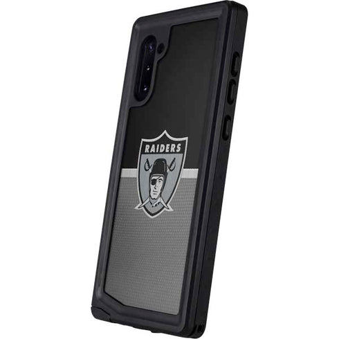 NFL Las Vegas Raiders Vintage Galaxy Note 10 Waterproof Case