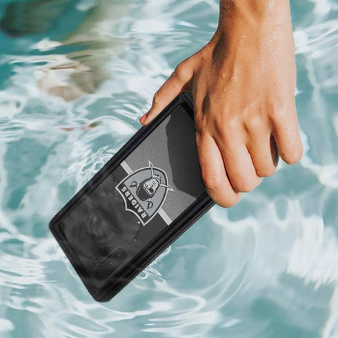 NFL Las Vegas Raiders Vintage Galaxy Note 10 Waterproof Case