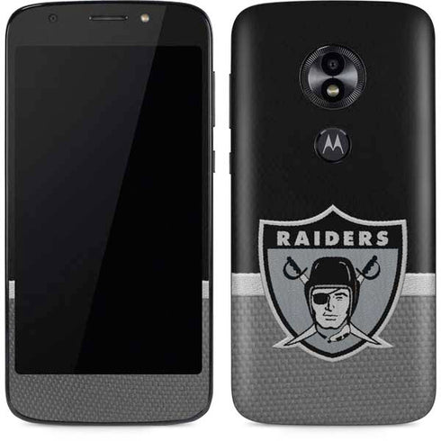 NFL Las Vegas Raiders Vintage Moto E5 Play Skin