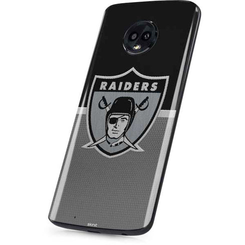 NFL Las Vegas Raiders Vintage Moto G6 Skin