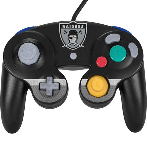 NFL Las Vegas Raiders Vintage Nintendo GameCube Controller Skin