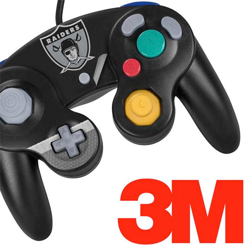 NFL Las Vegas Raiders Vintage Nintendo GameCube Controller Skin