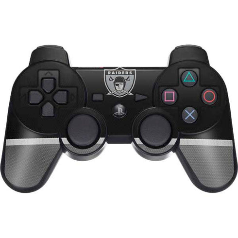 NFL Las Vegas Raiders Vintage PS3 Dual Shock wireless controller Skin