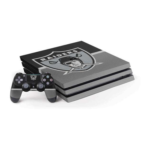 NFL Las Vegas Raiders Vintage PS4 Pro Bundle Skin
