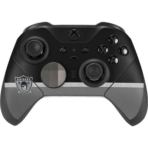 NFL Las Vegas Raiders Vintage Xbox Elite Wireless Controller Series 2 Skin