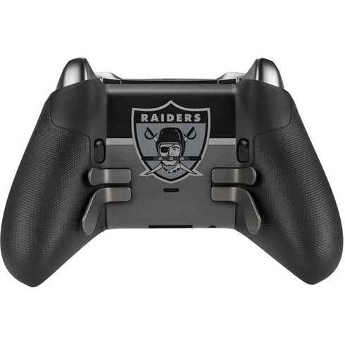 NFL Las Vegas Raiders Vintage Xbox Elite Wireless Controller Series 2 Skin