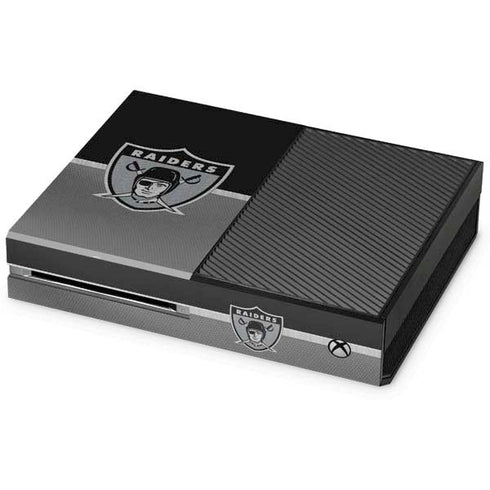 NFL Las Vegas Raiders Vintage Xbox One Console Skin
