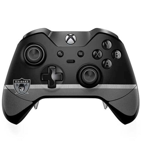 NFL Las Vegas Raiders Vintage Xbox One Elite Controller Skin