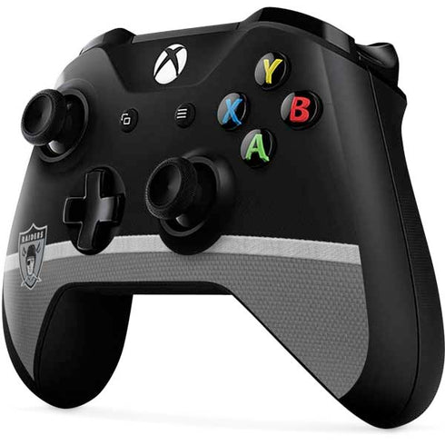 NFL Las Vegas Raiders Vintage Xbox One X Controller Skin