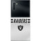 NFL Las Vegas Raiders White Striped Galaxy Note 10 Skin
