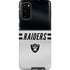 NFL Las Vegas Raiders White Striped Galaxy S20 Pro Case