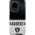 NFL Las Vegas Raiders White Striped Galaxy S20 Ultra 5G Pro Case