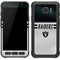 NFL Las Vegas Raiders White Striped Galaxy S7 Active Skin