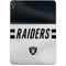 NFL Las Vegas Raiders White Striped Apple iPad Pro Skin