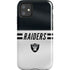 NFL Las Vegas Raiders White Striped iPhone 11 Impact Case