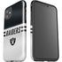NFL Las Vegas Raiders White Striped iPhone 11 Impact Case
