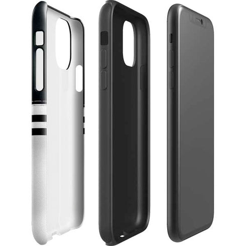 NFL Las Vegas Raiders White Striped iPhone 11 Pro Max Impact Case
