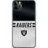 NFL Las Vegas Raiders White Striped iPhone 11 Pro Max Skin