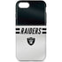 NFL Las Vegas Raiders White Striped iPhone 7 Pro Case