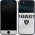 NFL Las Vegas Raiders White Striped iPhone 7 Skin