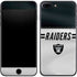 NFL Las Vegas Raiders White Striped iPhone 8 Plus Skin