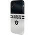 NFL Las Vegas Raiders White Striped iPhone XR Pro Case