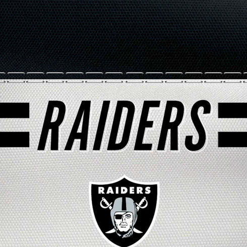 NFL Las Vegas Raiders White Striped iPhone XR Pro Case