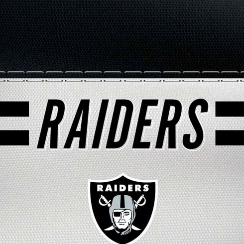 NFL Las Vegas Raiders White Striped iPhone XS Max Skin