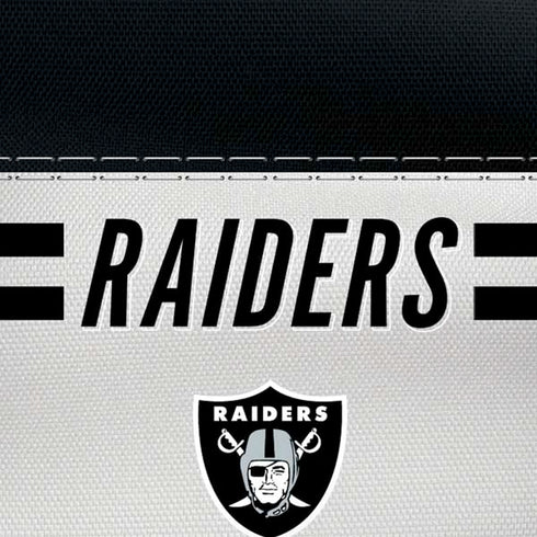 NFL Las Vegas Raiders White Striped iPhone XS Pro Case