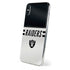 NFL Las Vegas Raiders White Striped iPhone XS Skin