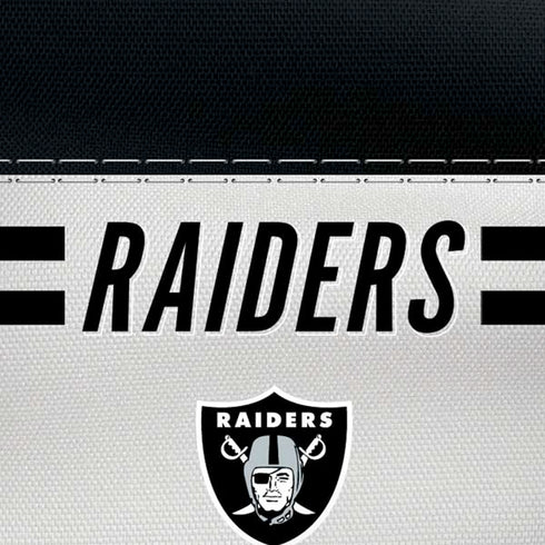 NFL Las Vegas Raiders White Striped iPhone XS Skin