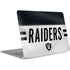 NFL Las Vegas Raiders White Striped Apple MacBook Air Skin