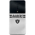 NFL Las Vegas Raiders White Striped OnePlus 7 Pro Skin
