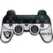 NFL Las Vegas Raiders White Striped PS3 Dual Shock wireless controller Skin