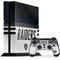 NFL Las Vegas Raiders White Striped PS4 Console and Controller Bundle Skin