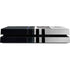 NFL Las Vegas Raiders White Striped PS4 Console Skin