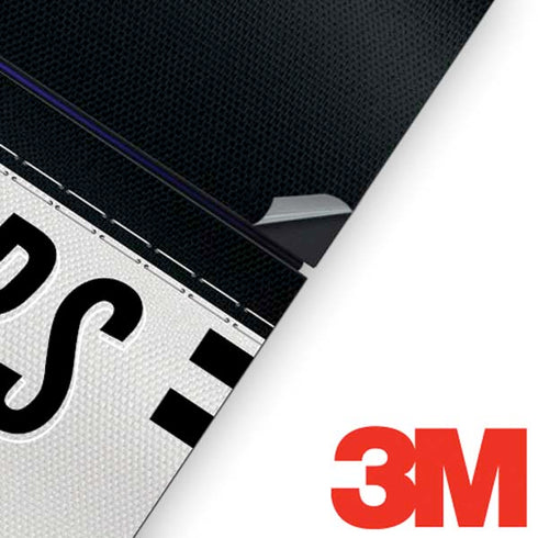 NFL Las Vegas Raiders White Striped PS4 Console Skin