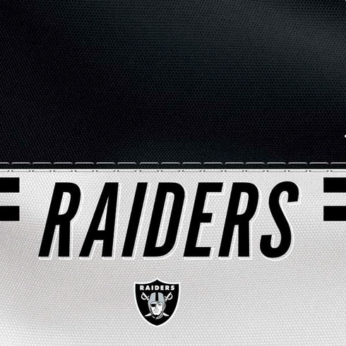 NFL Las Vegas Raiders White Striped PS4 Console Skin