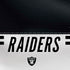 NFL Las Vegas Raiders White Striped PS4 Console Skin