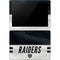 NFL Las Vegas Raiders White Striped Surface Go Skin